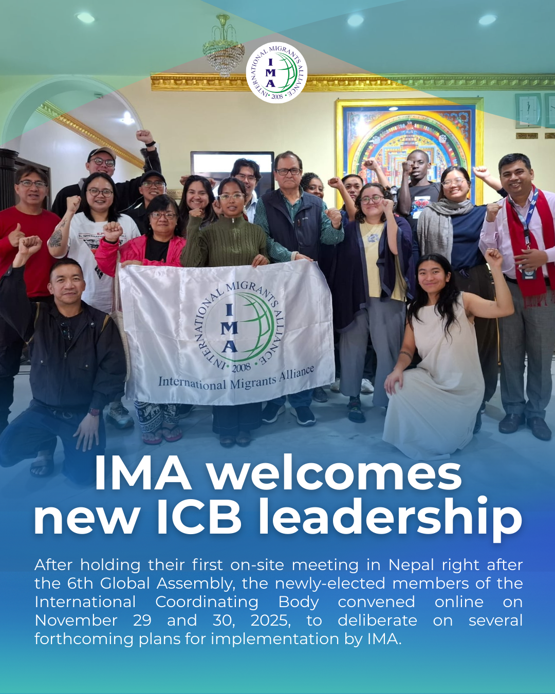 [ARTICLE] IMA Welcomes New ICB Leadership!