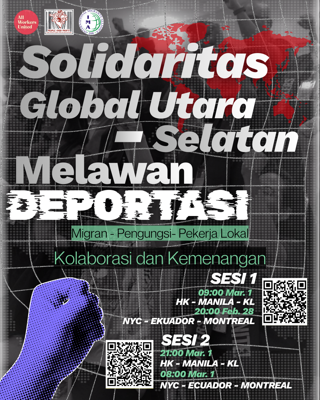 [WEBINAR] Solidaritas Global Utara-Selatan Melawan Deportasi