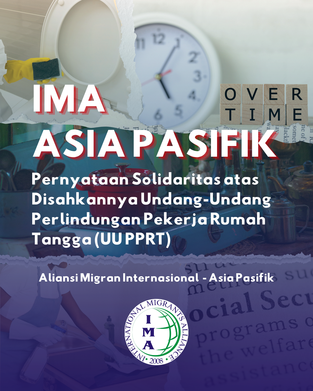 [PERNYATAAN] Pernyataan Solidaritas atas Disahkannya Undang-Undang Perlindungan Pekerja Rumah Tangga (UU PPRT)