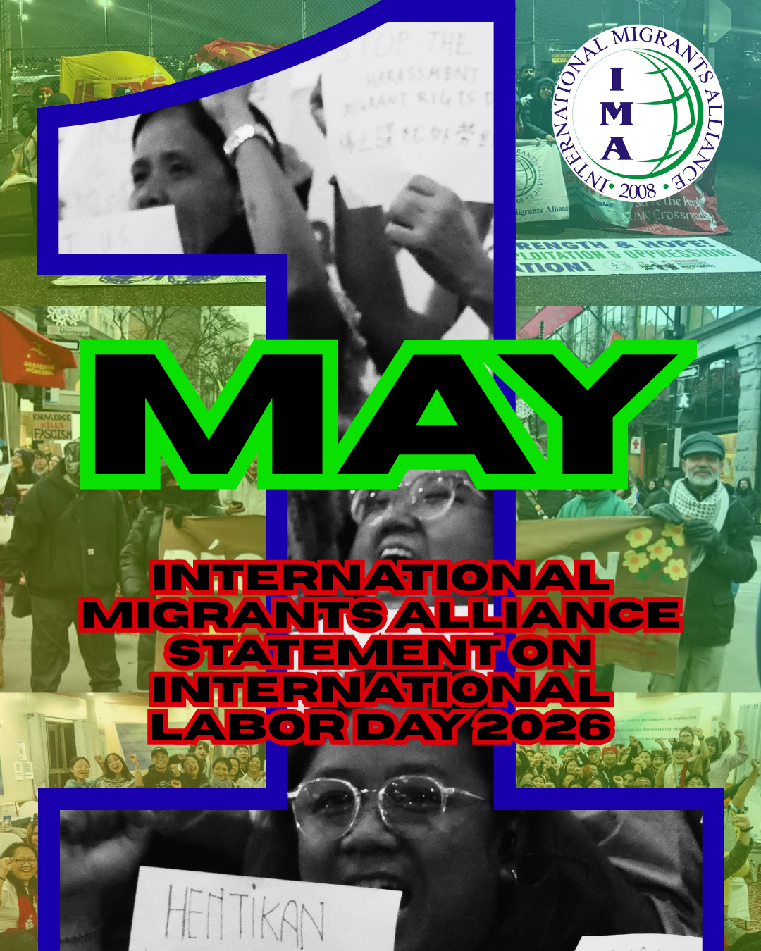 International Migrants Alliance Statement on International Labor Day 2026