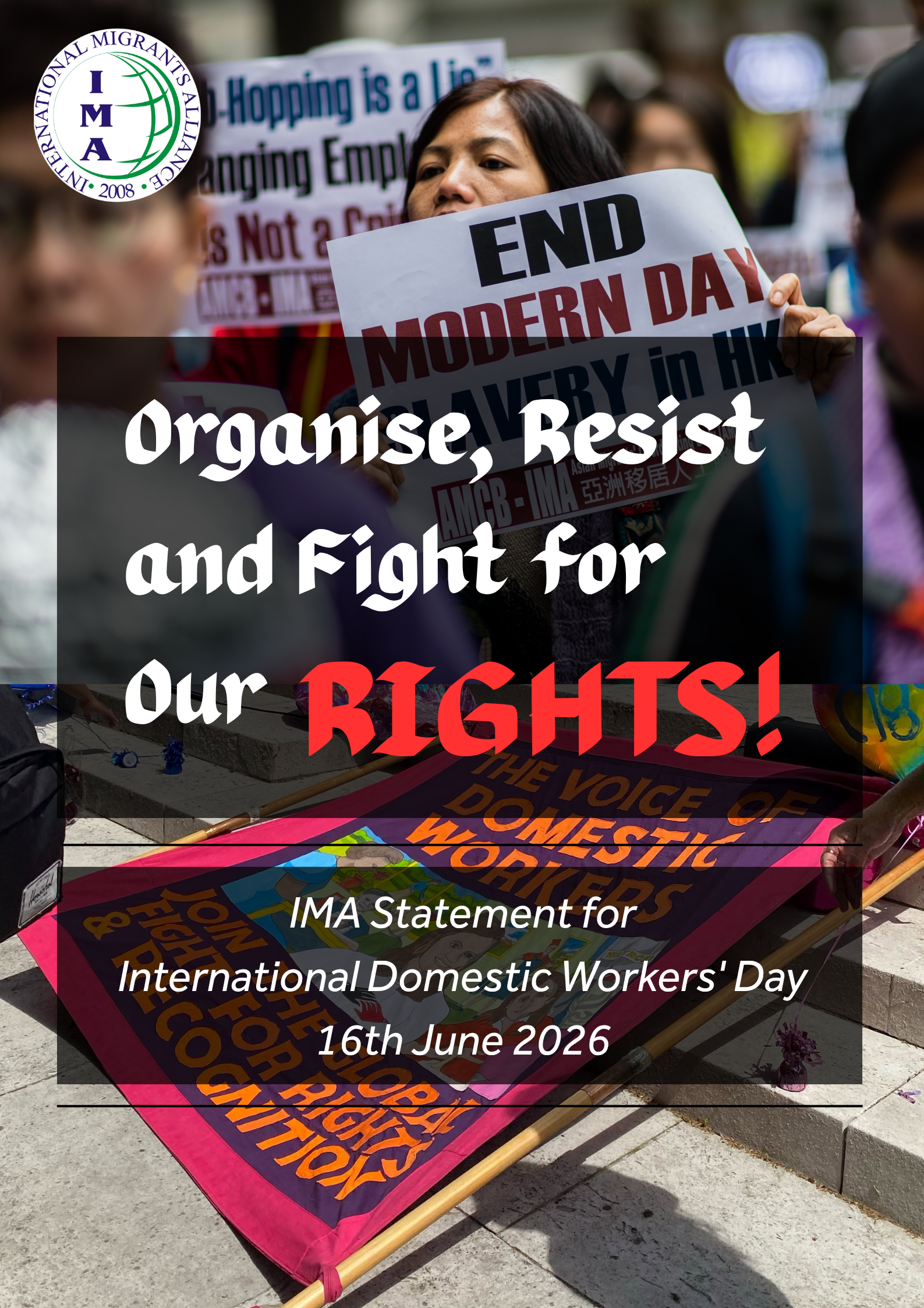 [STATEMENT] MDWs Unite: Organise, Resist and Fight for Our Rights!