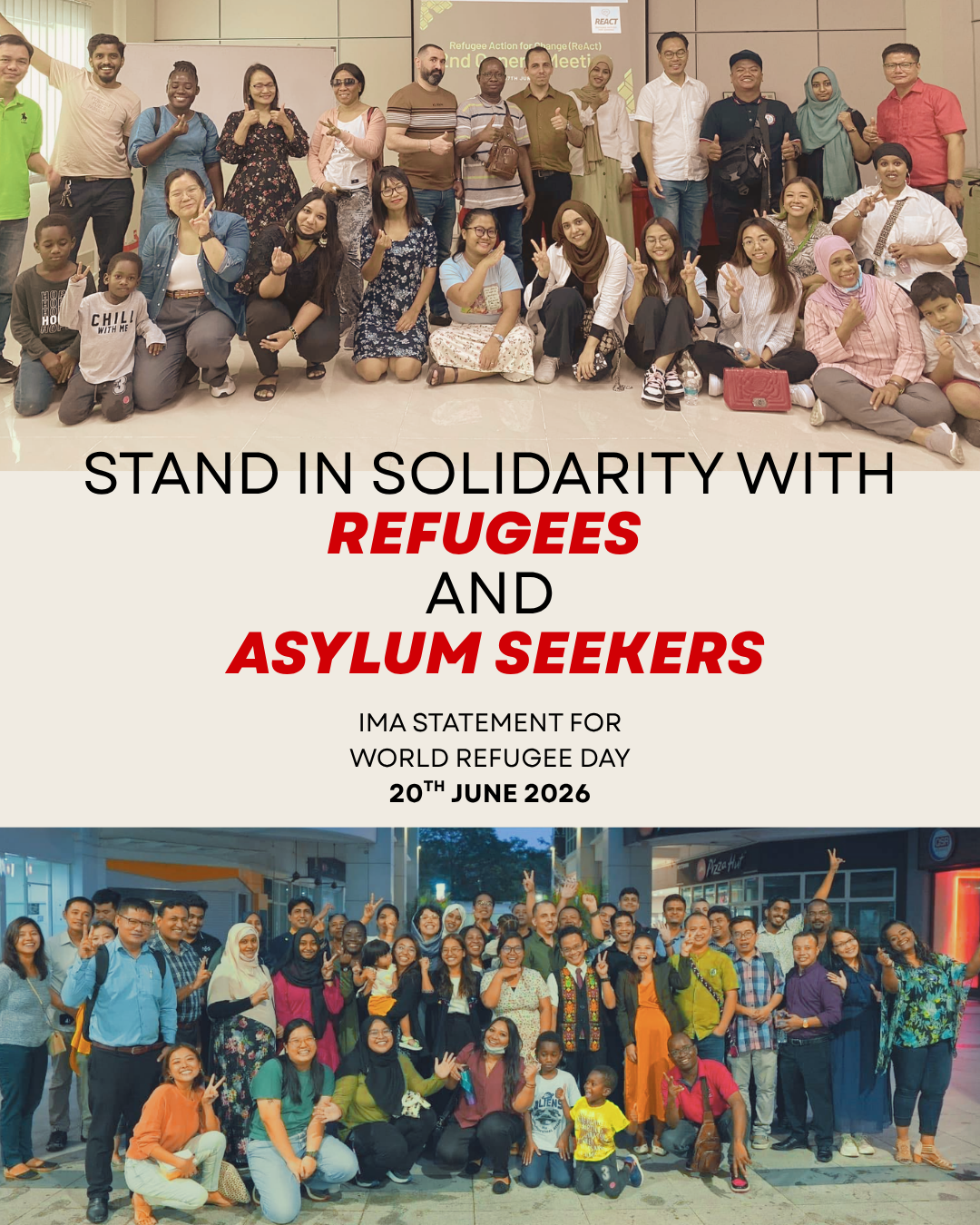 [STATEMENT] Stand in Solidarity with Refugee and Asylum Seekers!