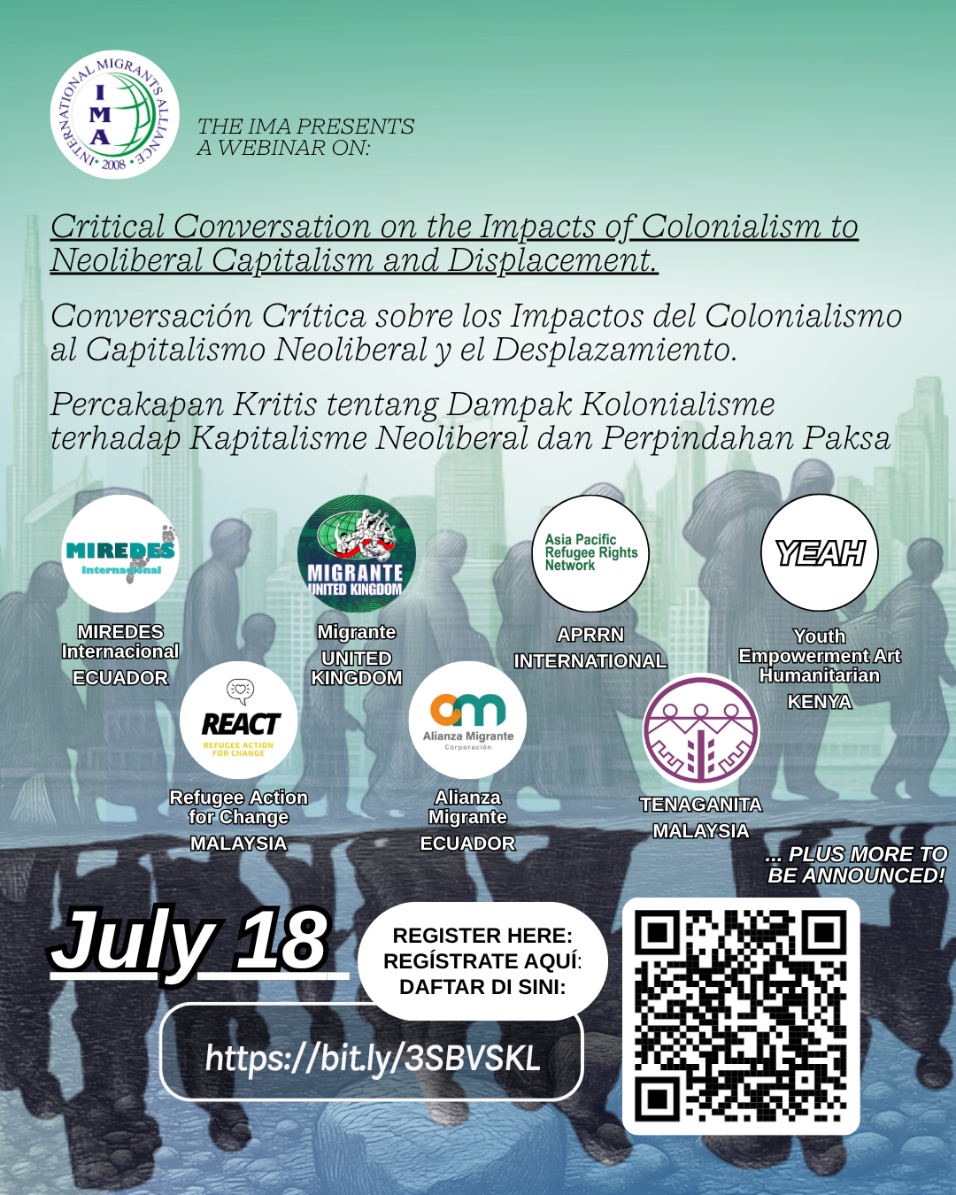 [WEBINAR] Critical Conversation: From Colonialism to Neoliberal Capitalism and Displacement