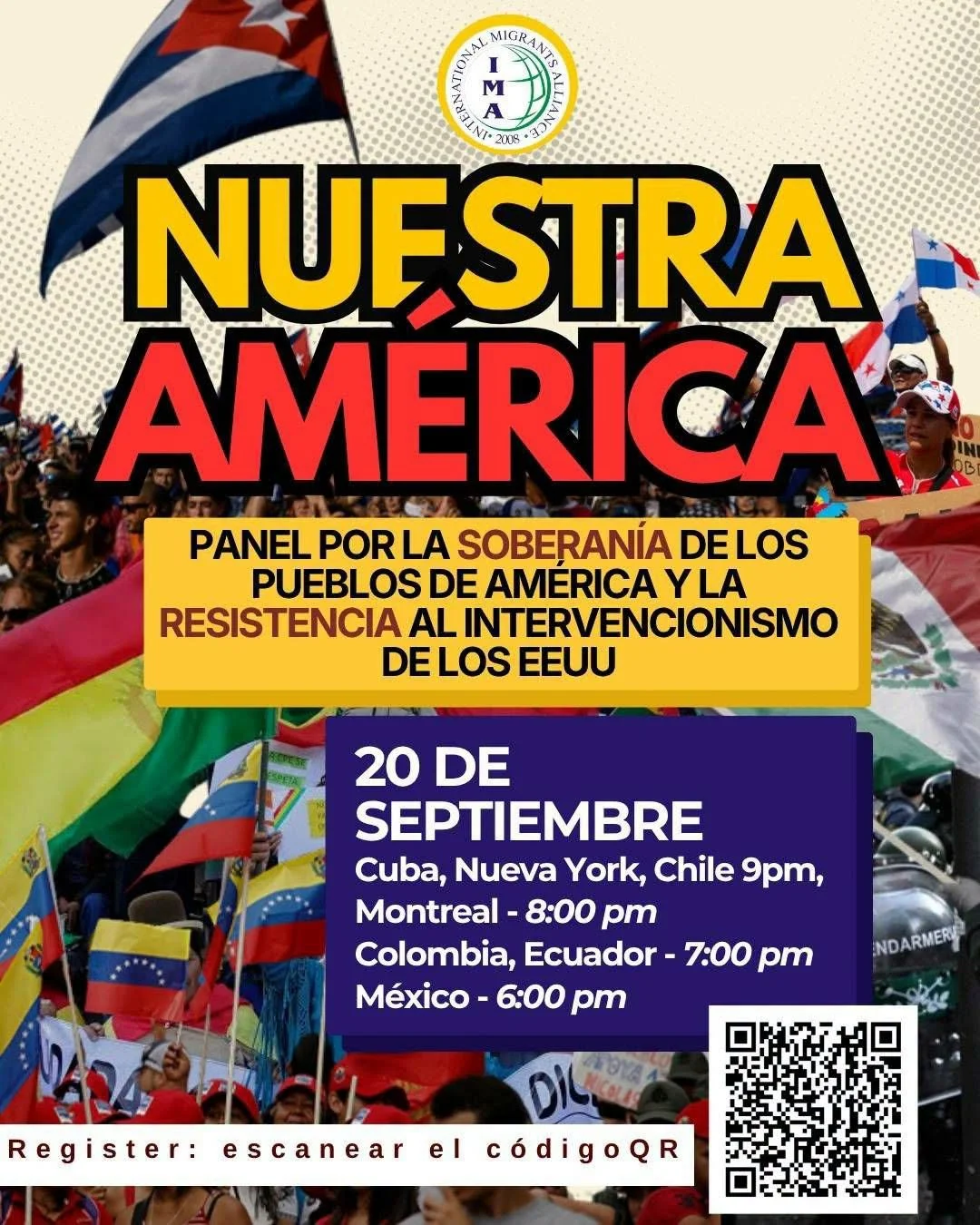 [WEBINAR] ¡Nuestra América se levanta!