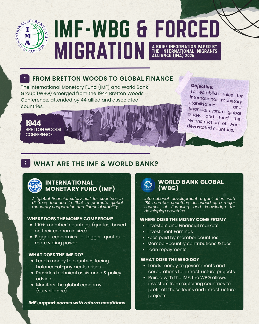 [BRIEFER] IMF–WBG and Forced Migration