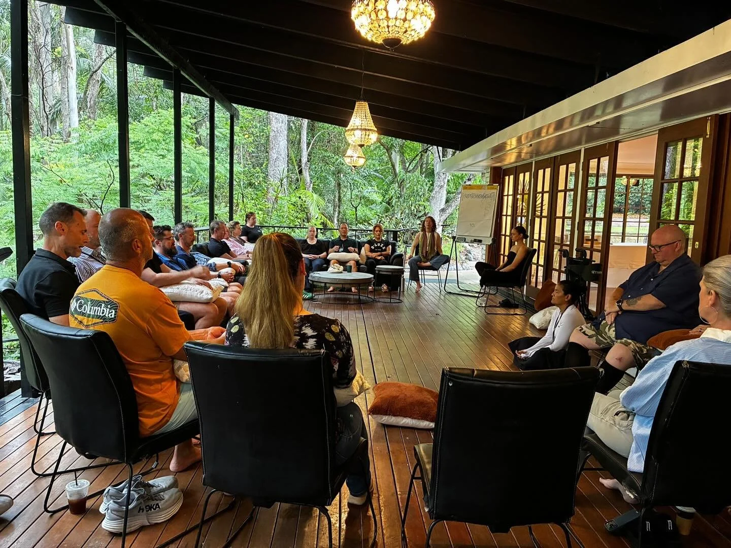 5 days at Mount Tambourine facilitating alongside @resilienceshield for the Veterans Resilience Mentor Program. A legendary group of humans all now equipped with a meditation practice of their own to take home with them. Working with the @resiliences