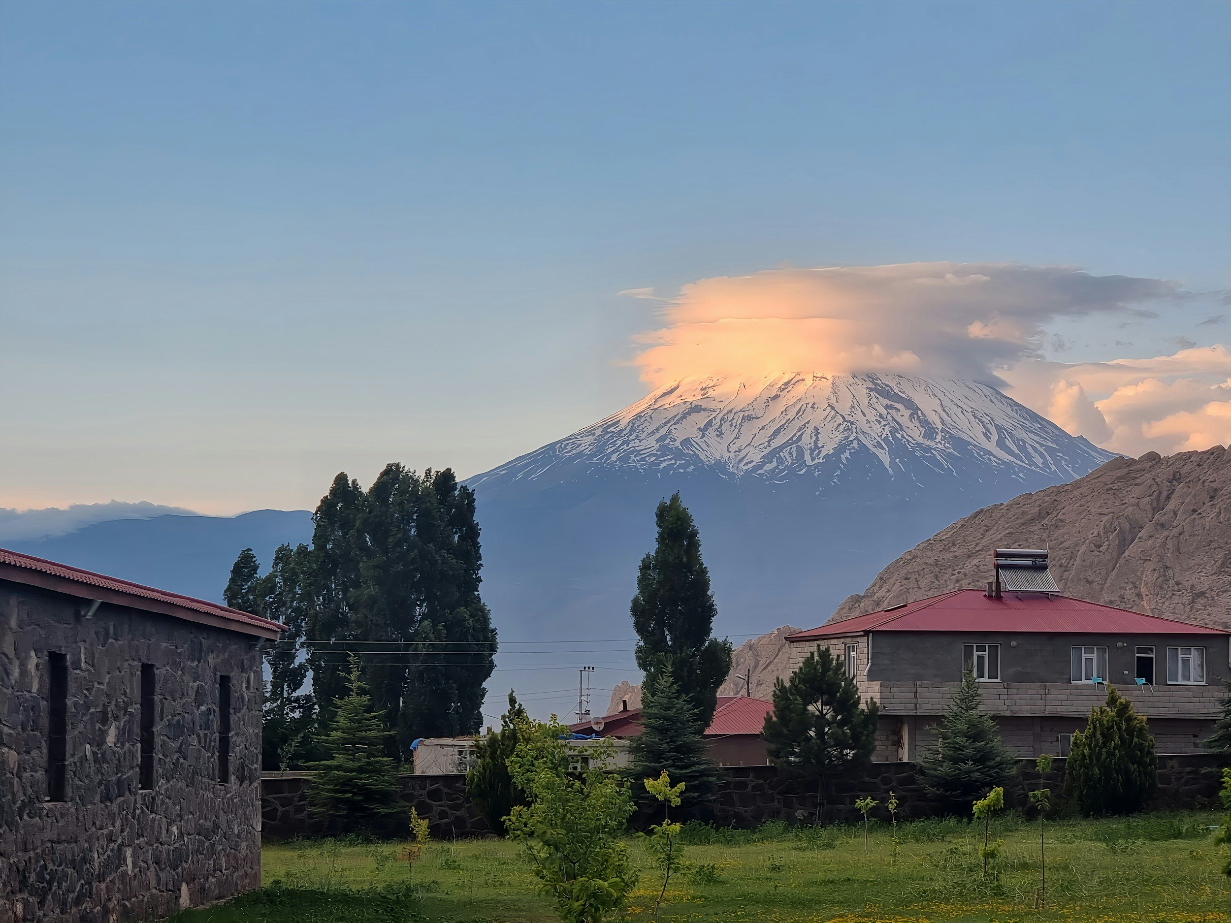 Eastern Anatolia, Turkiye (Turkey) view towards Mount Ararat.