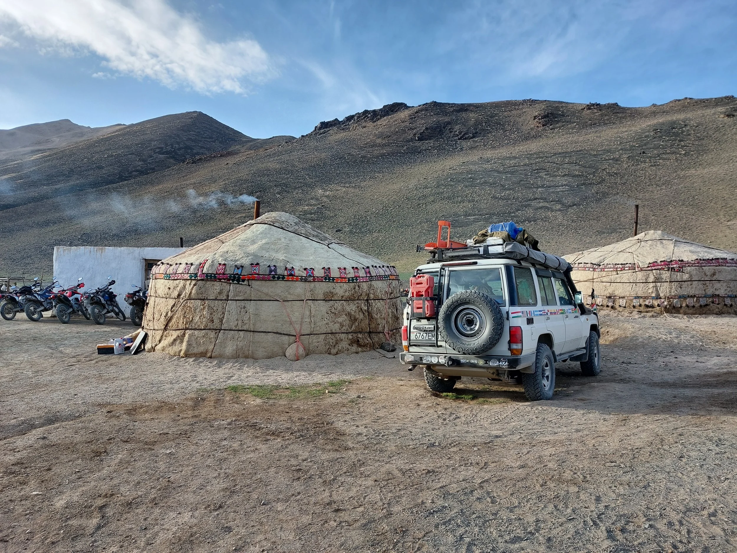 Yurt Camp, Alichur Plateau, Tajikistan