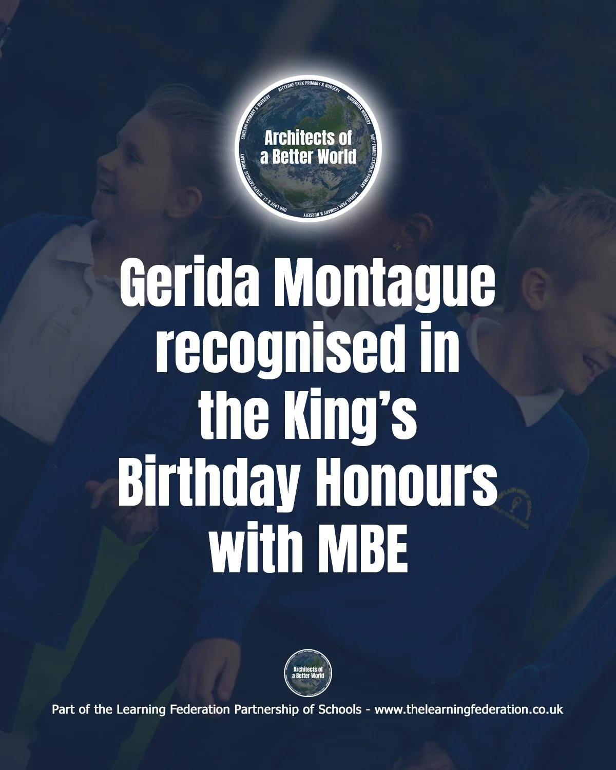 Gerida Montague Awarded MBE