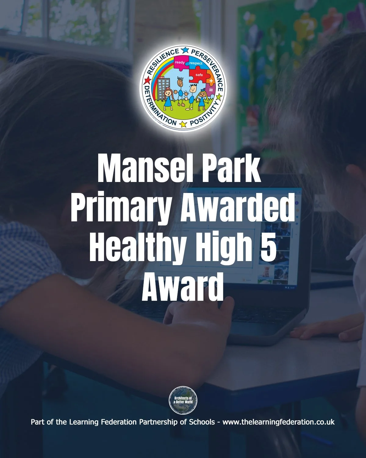 Mansel Park Primary awarded Healthy High 5 Award