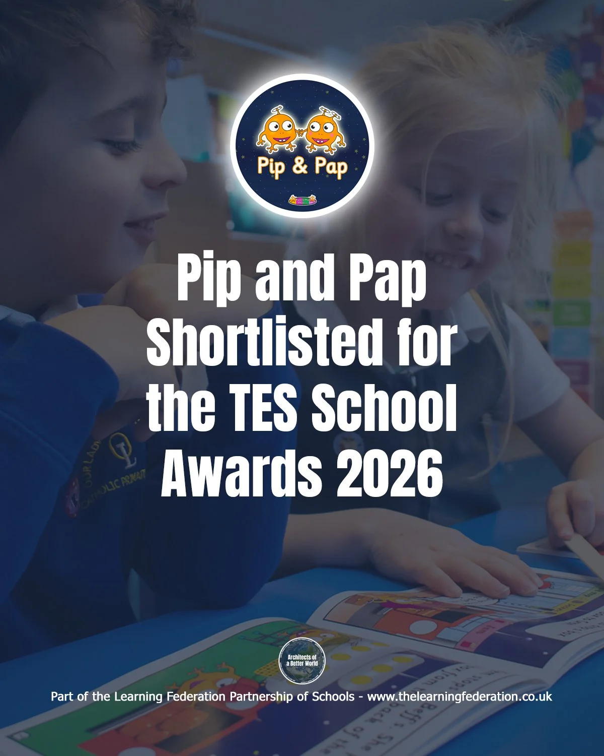 Pip and Pap Phonics Nominated 