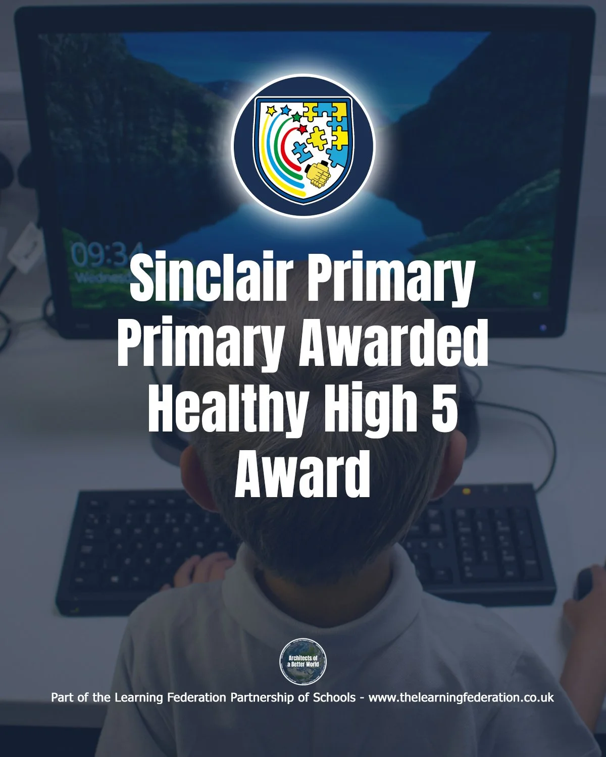 Sinclair Primary awarded Healthy High 5 Award