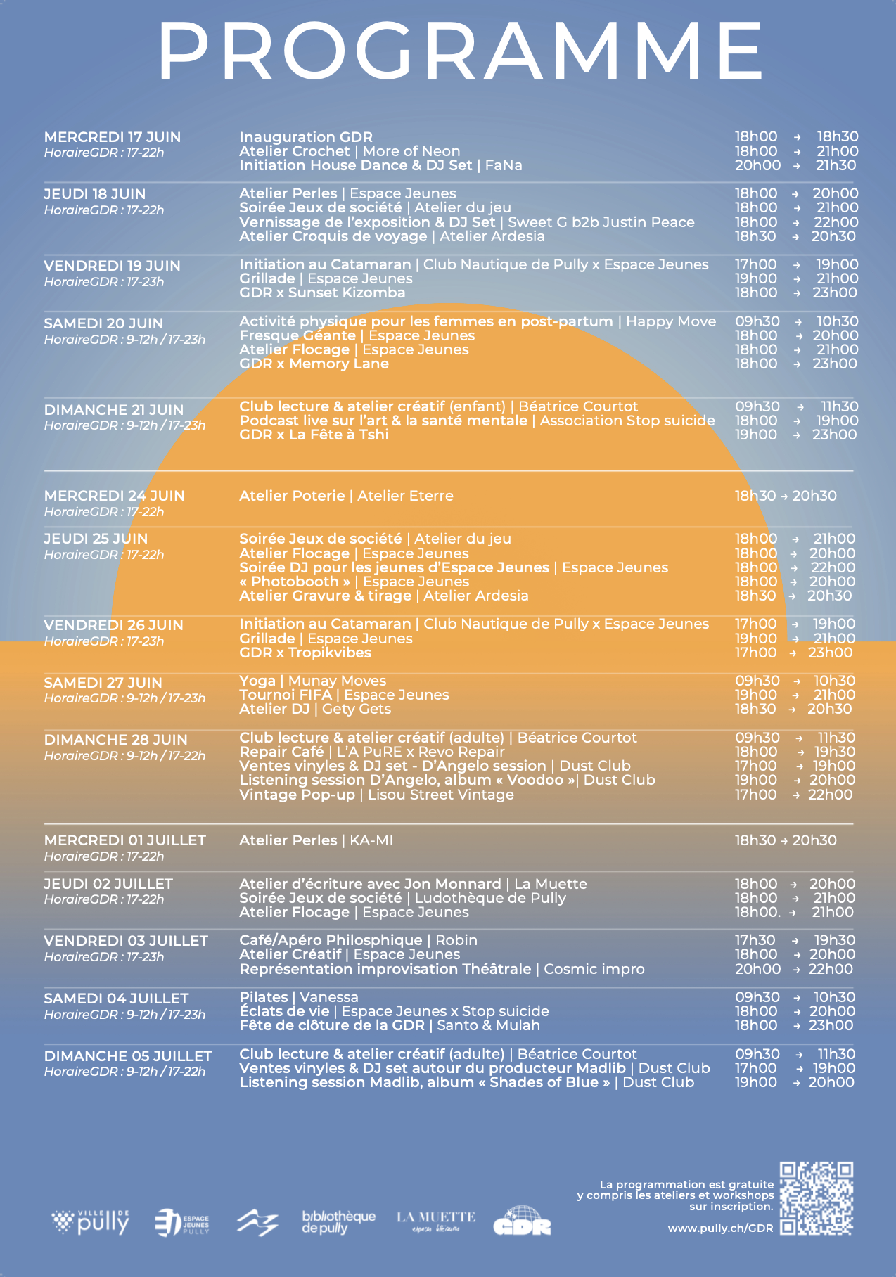 Programmation GDR26