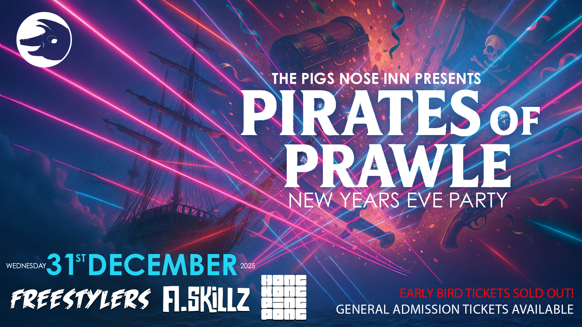 NYE 2025 Pirates of prawle