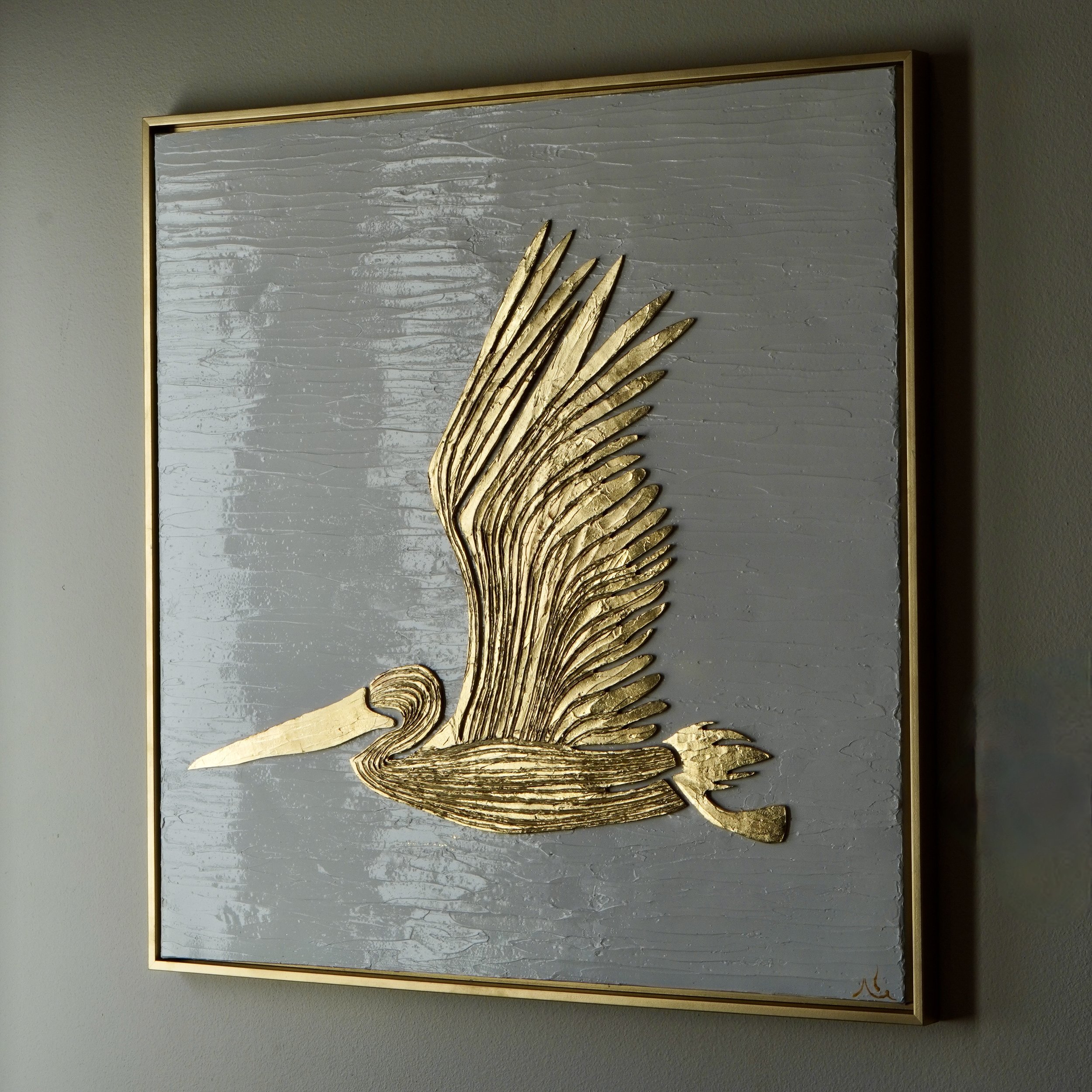 Framed Pelicans