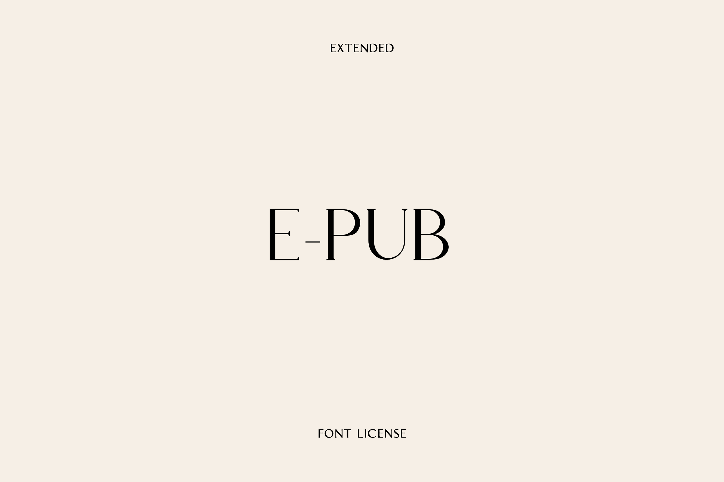 E-pub License