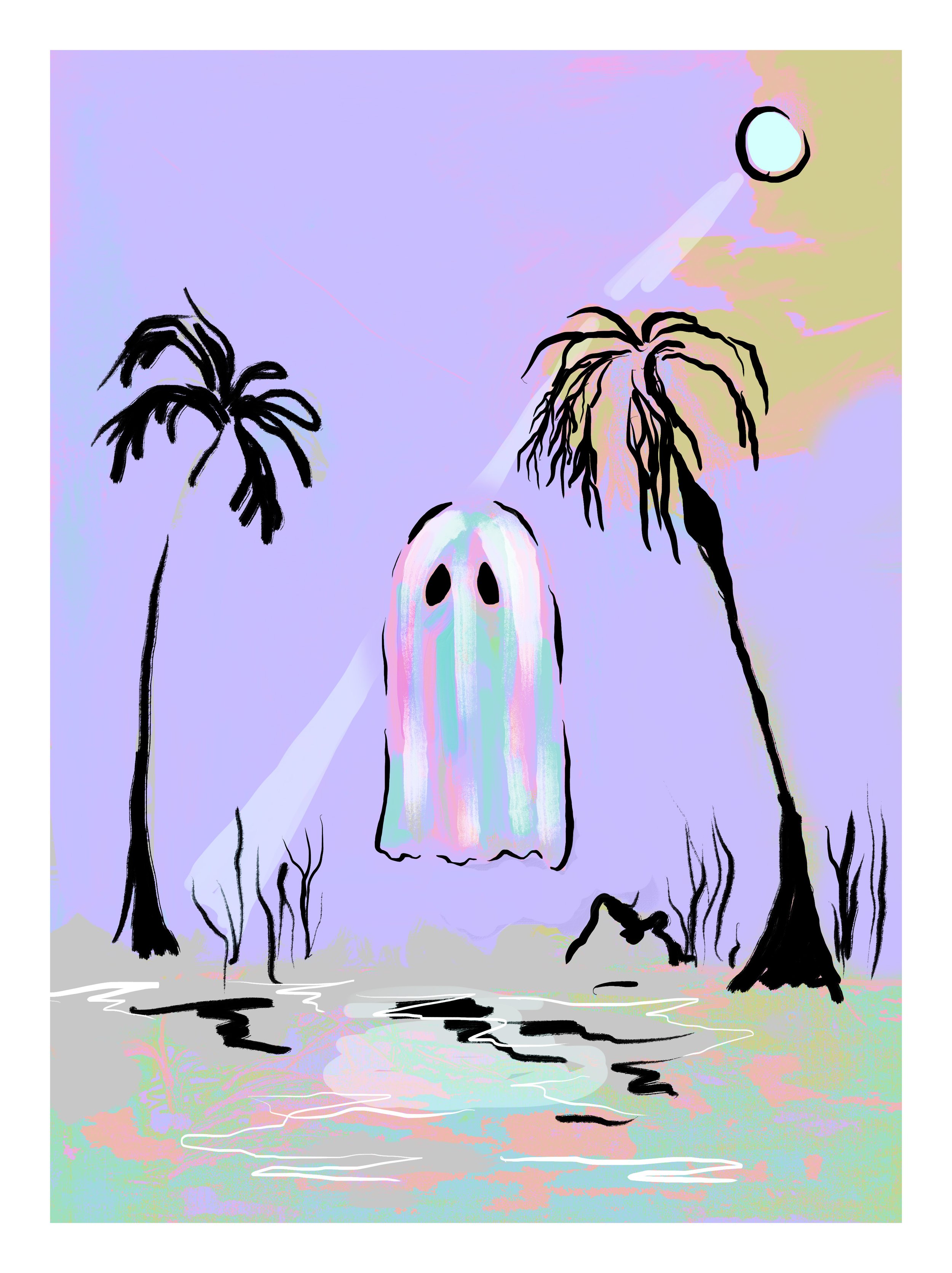 Sunburnt - Digital, 2022.