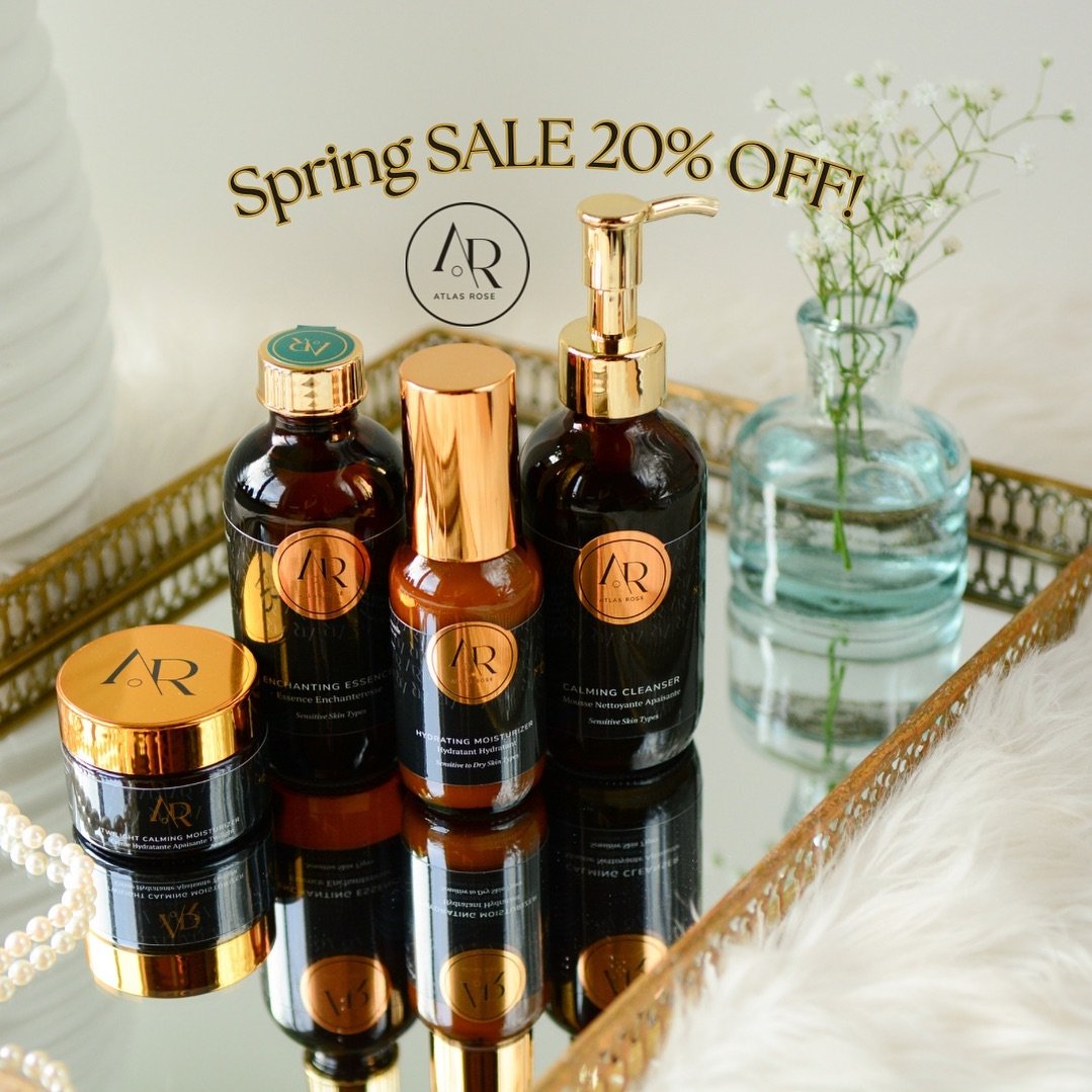 Spring SALE is almost gone, don&rsquo;t miss out!

 Prairie Bliss Botanicals transitioned into Atlas Rose one year ago today. It&rsquo;s was a long and hard road to get here, so let&rsquo;s celebrate this milestone together!!
🌿✨ Enjoy 20% off as we 