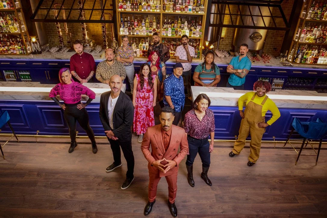 Drink Masters cast on set in Toronto.jpeg