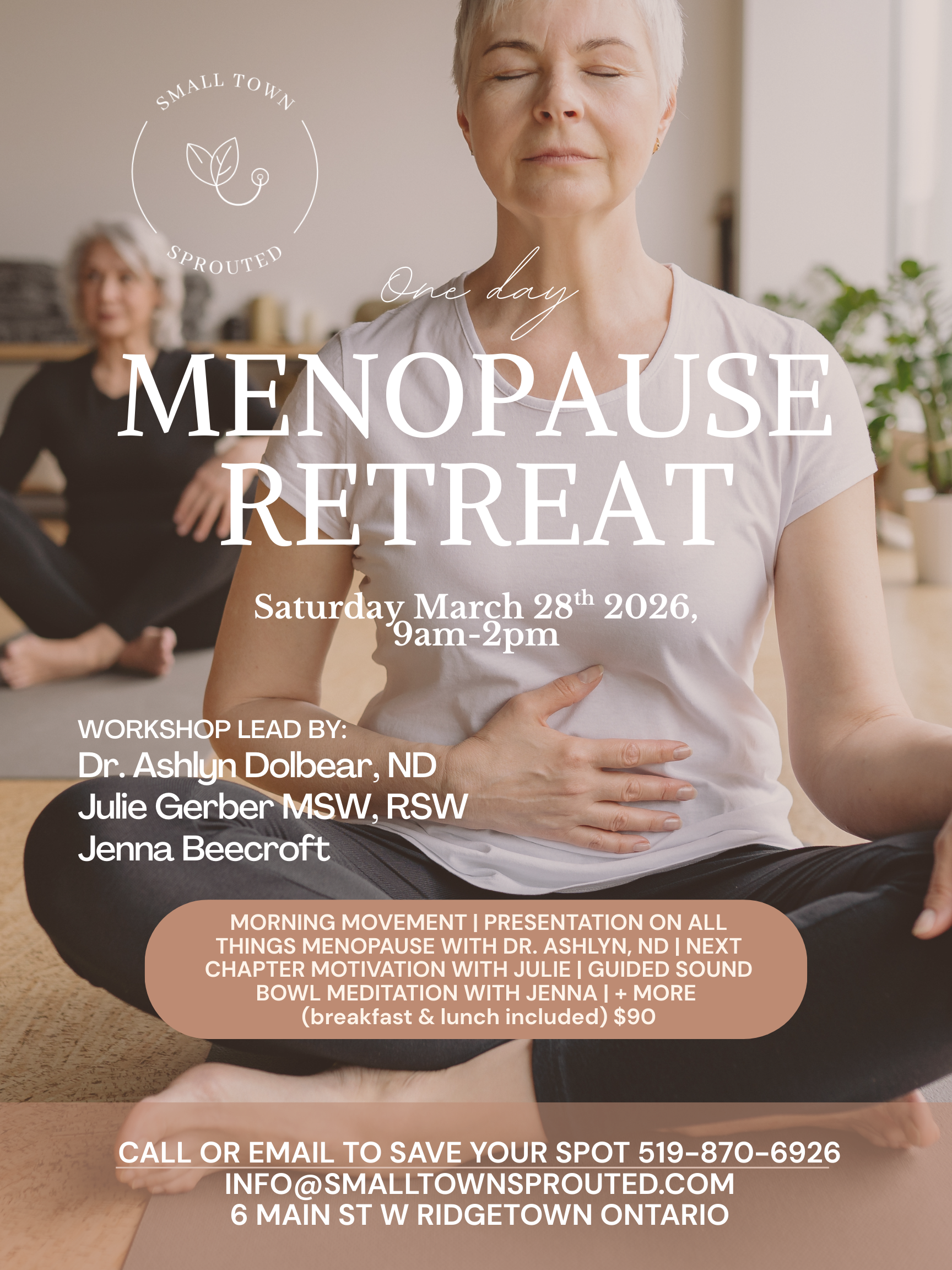 March Menopause Retreat
