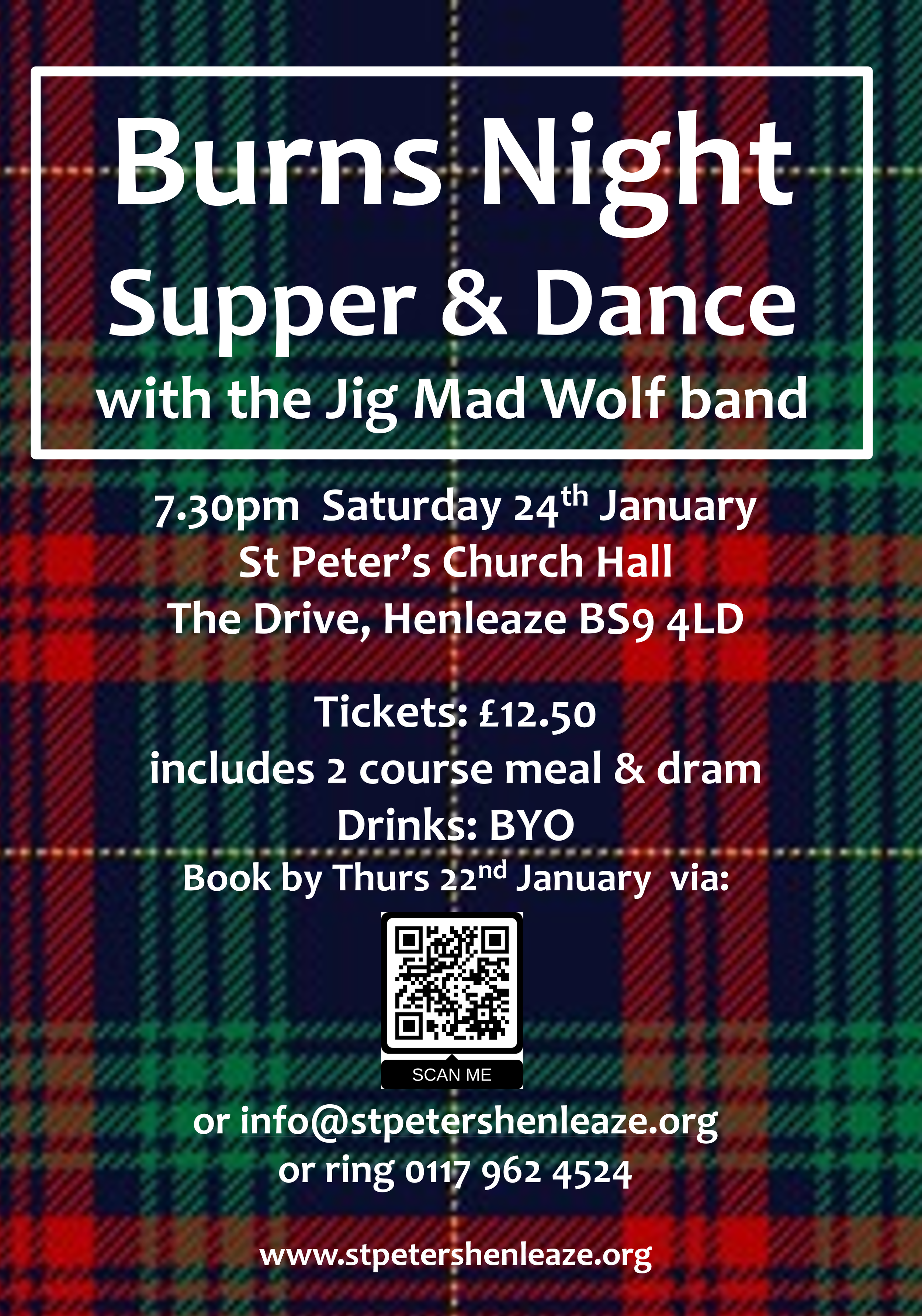 Burns Night Supper and Dance