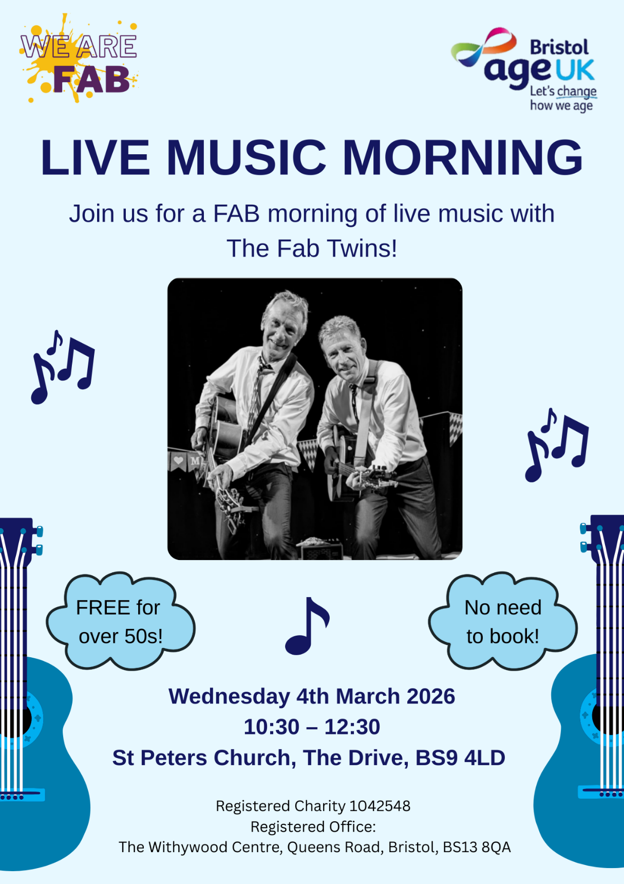 FAB Twins return to FAB Cafe!