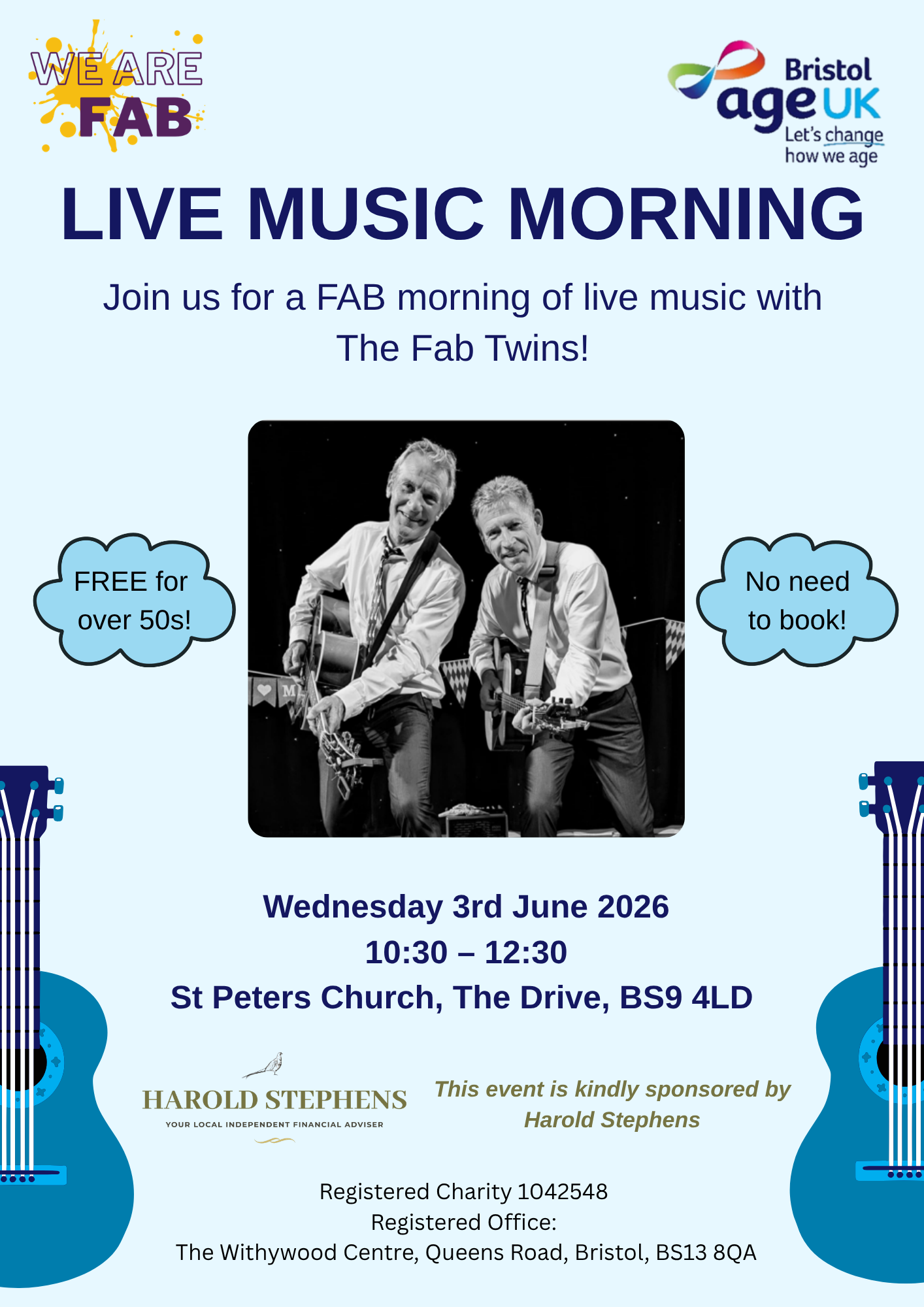 Live Music Mornings First Wednesday of the Month