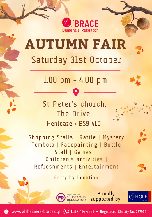 Autumn Fair in Aid of BRACE