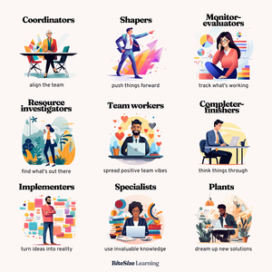Bbin Roles The 9 Belbin Team Roles, explained | Models for managers — BiteSize ...