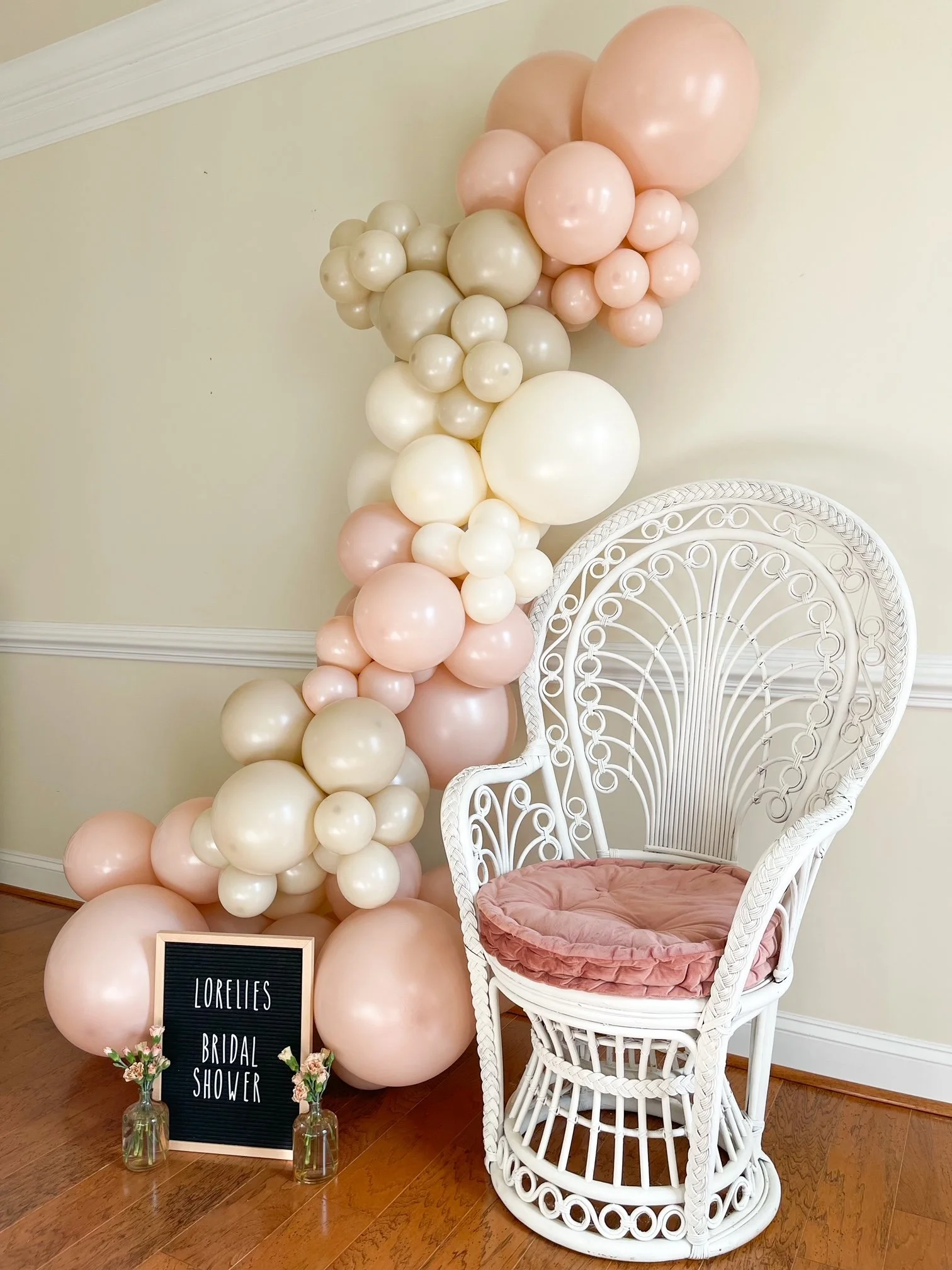 grab and go balloon garland