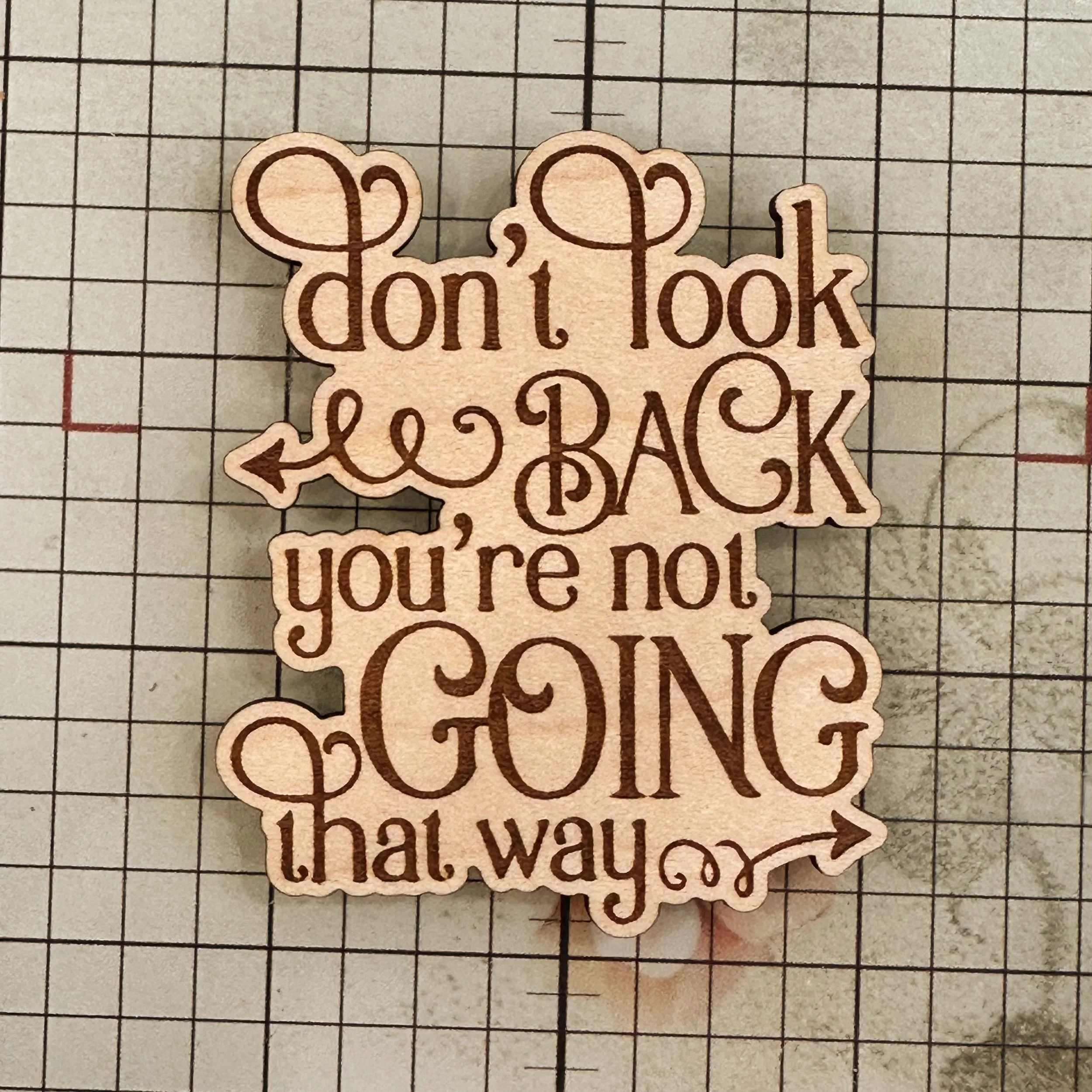 Don't Look Back Title