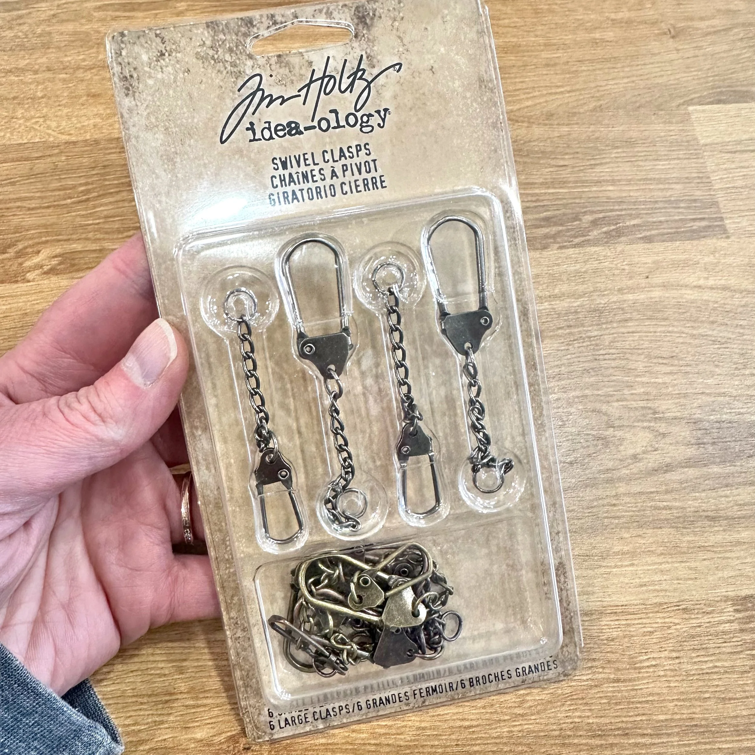 Tim Holtz Clasps and Swivels