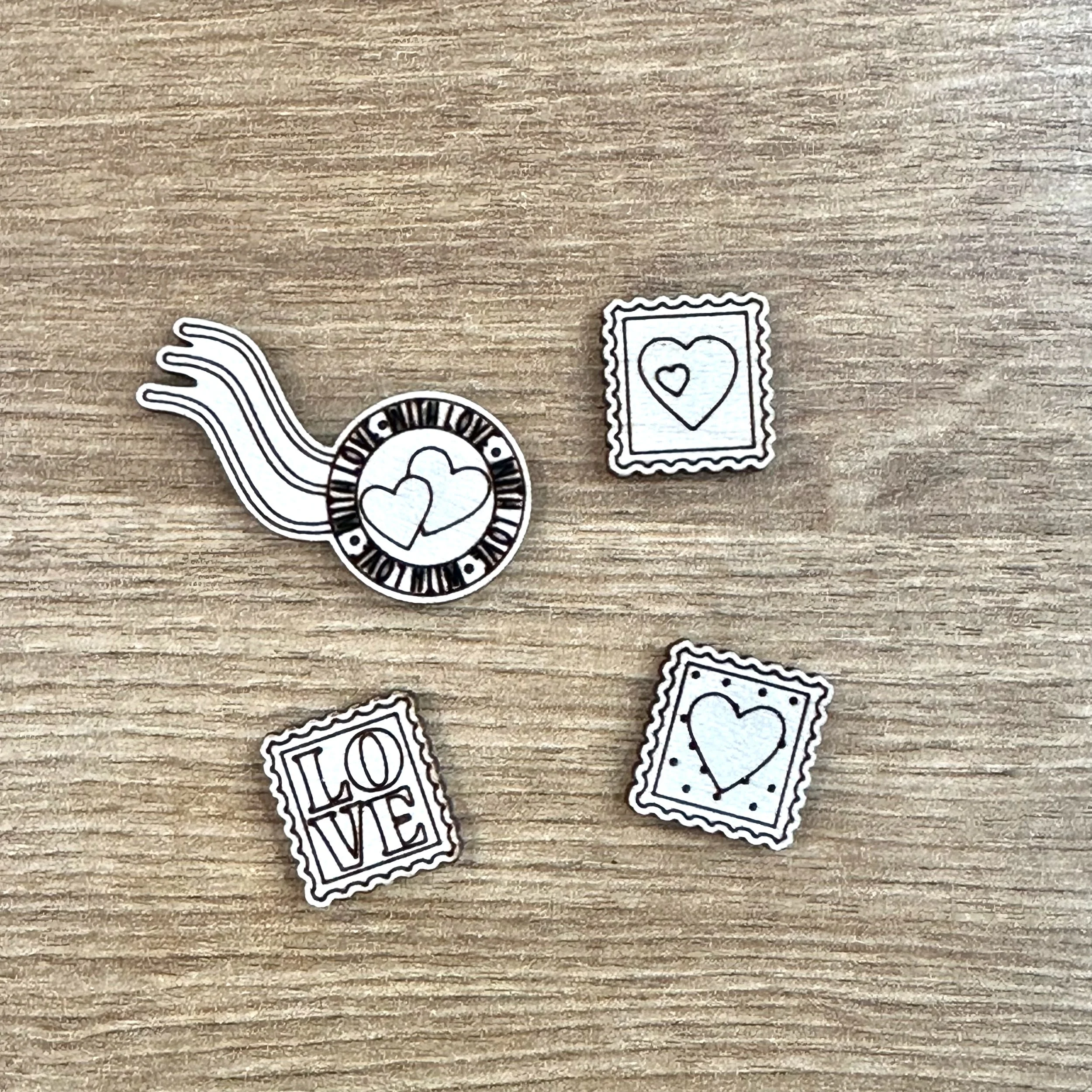 With Love Postage Stamps