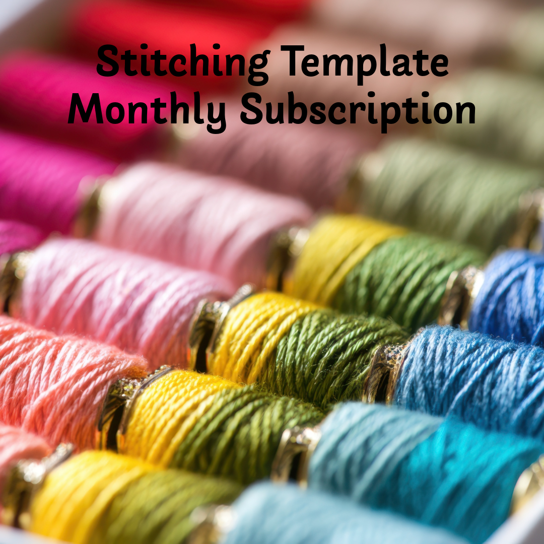 Creative Stitching Template Subscription Box