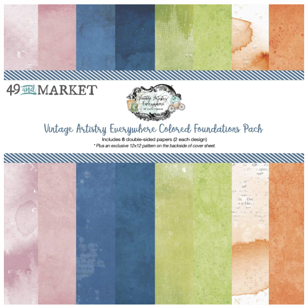 49 and Market Vintage Artistry Everywhere Foundation Pack