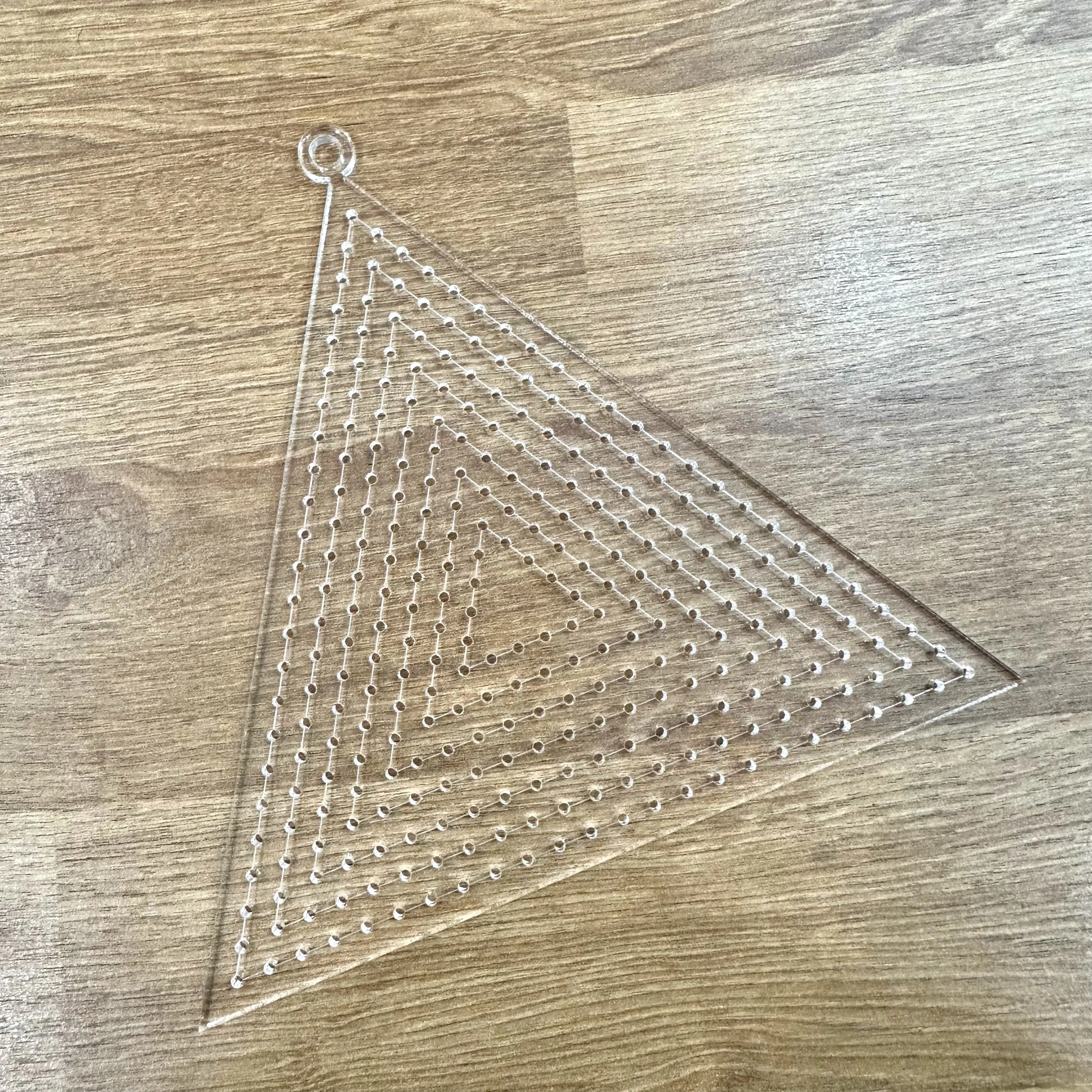 Triangle Stitching Template - Made To Order
