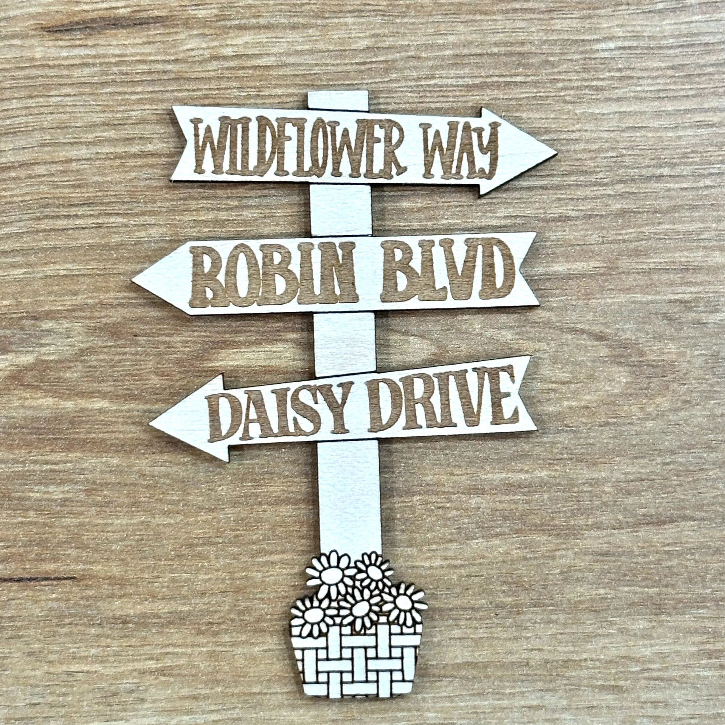 Wildflower Garden Stick Embellishment