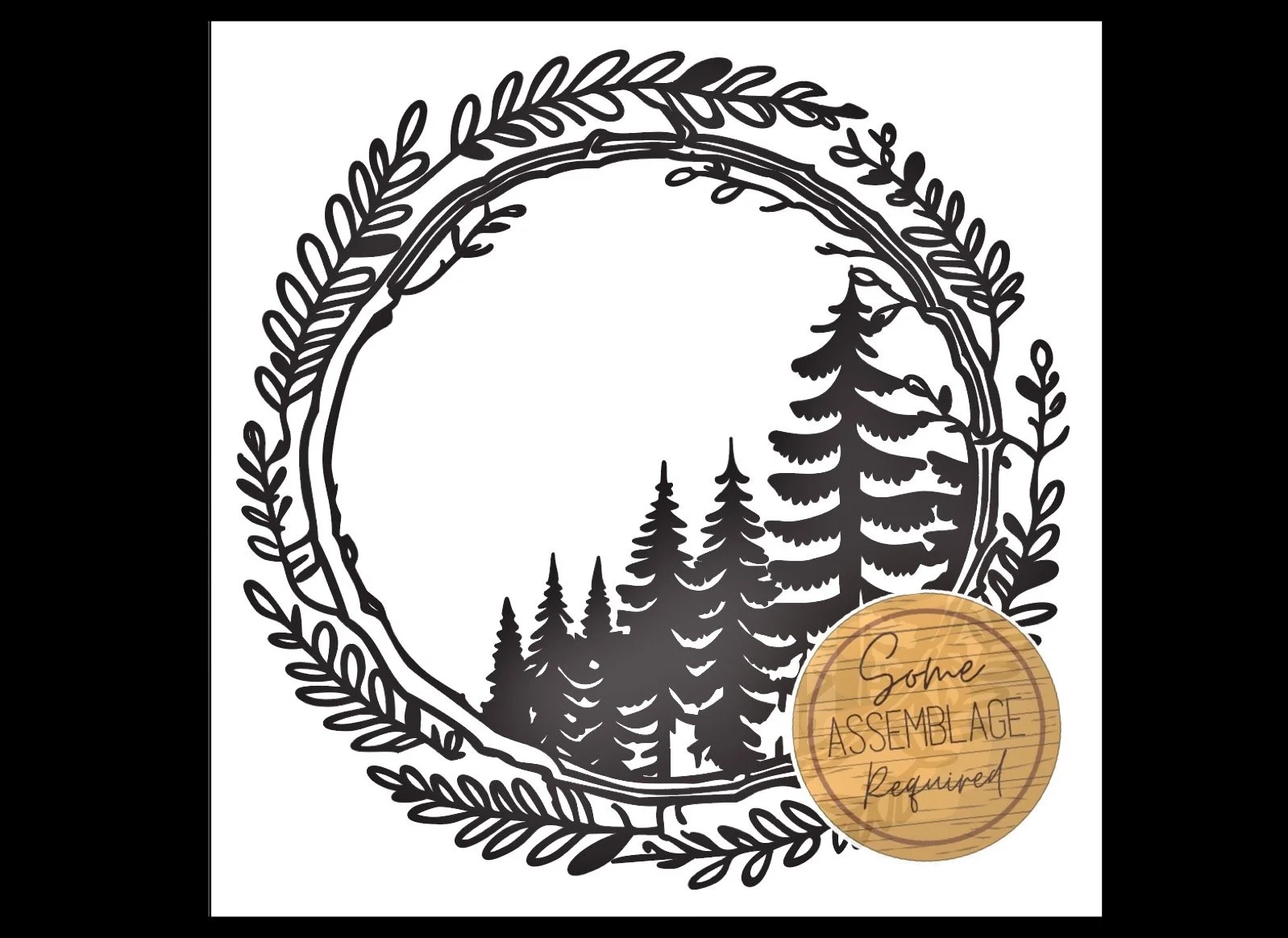 Forest Wreath - Digital Download