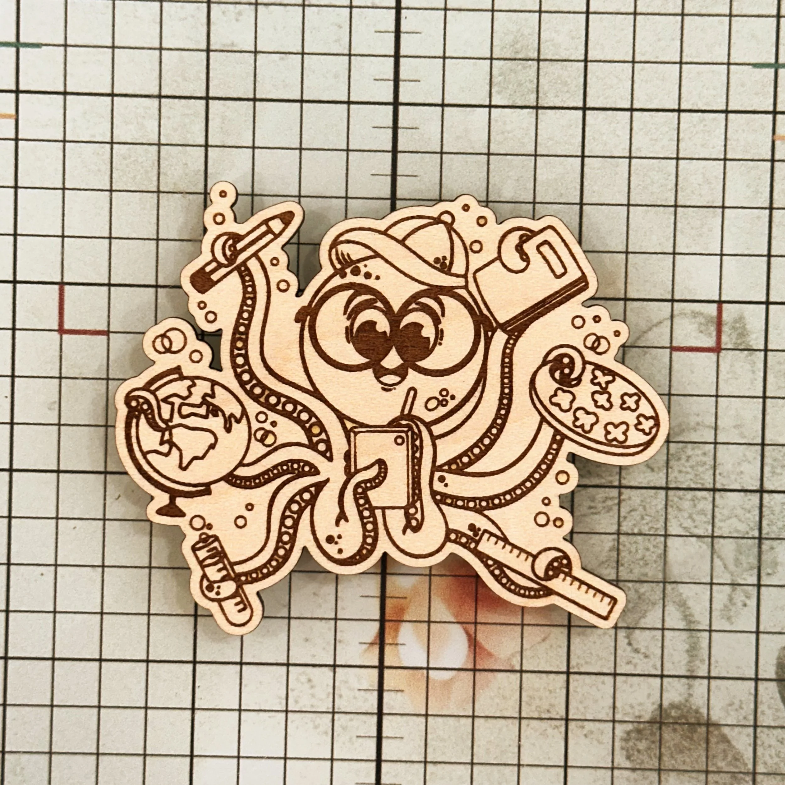 School-bound Octopus