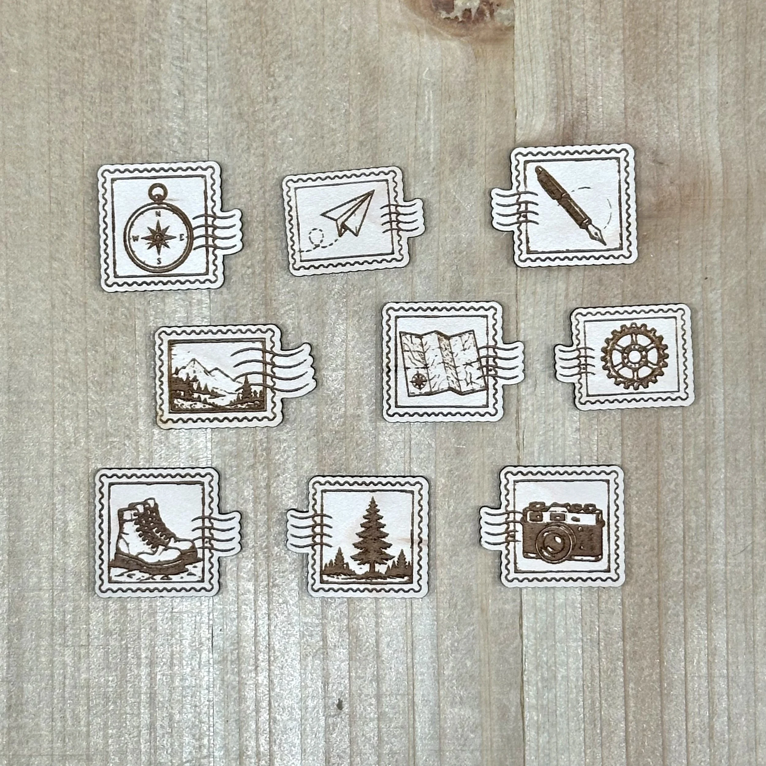 Journeyer Postage Stamps