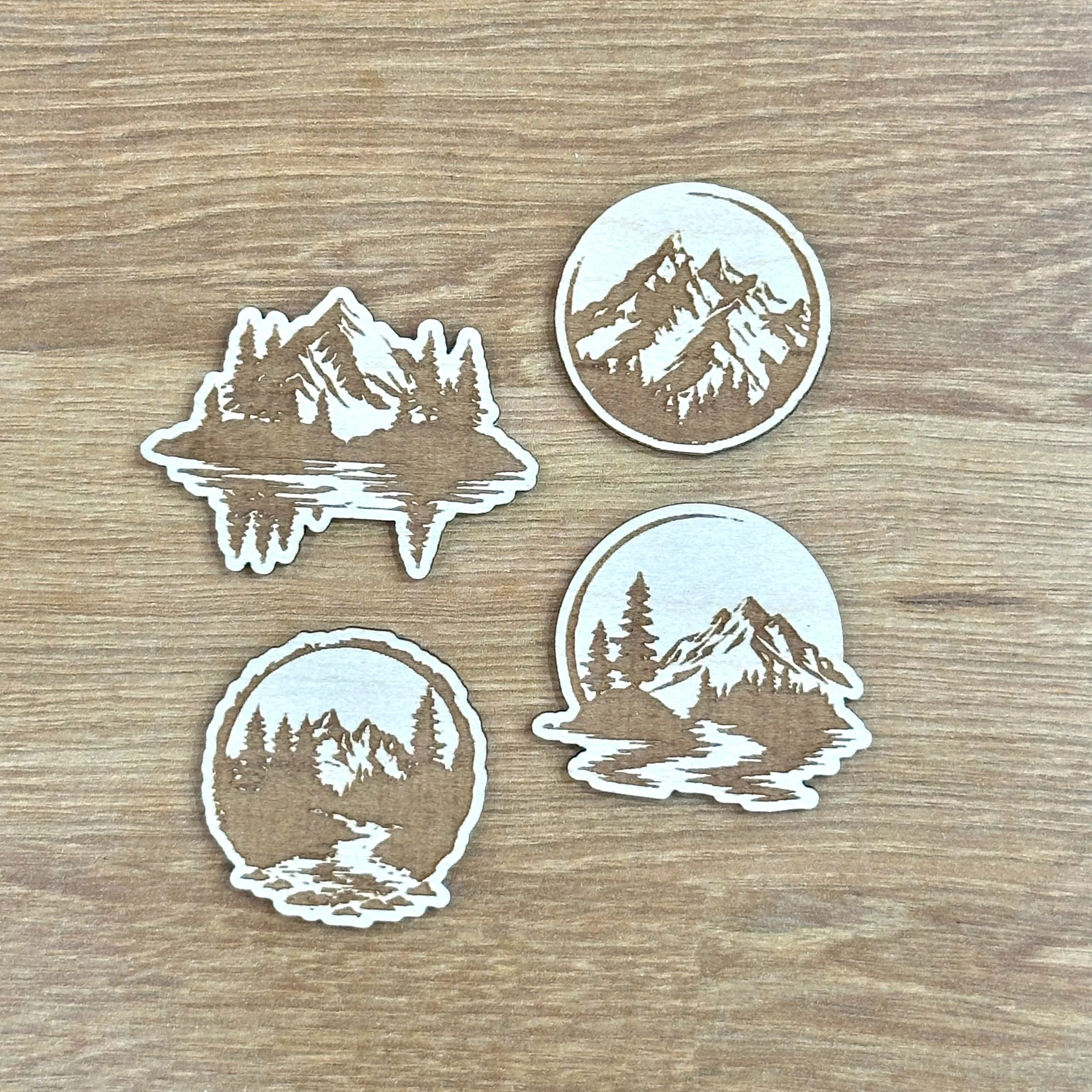 Forest Tokens Set