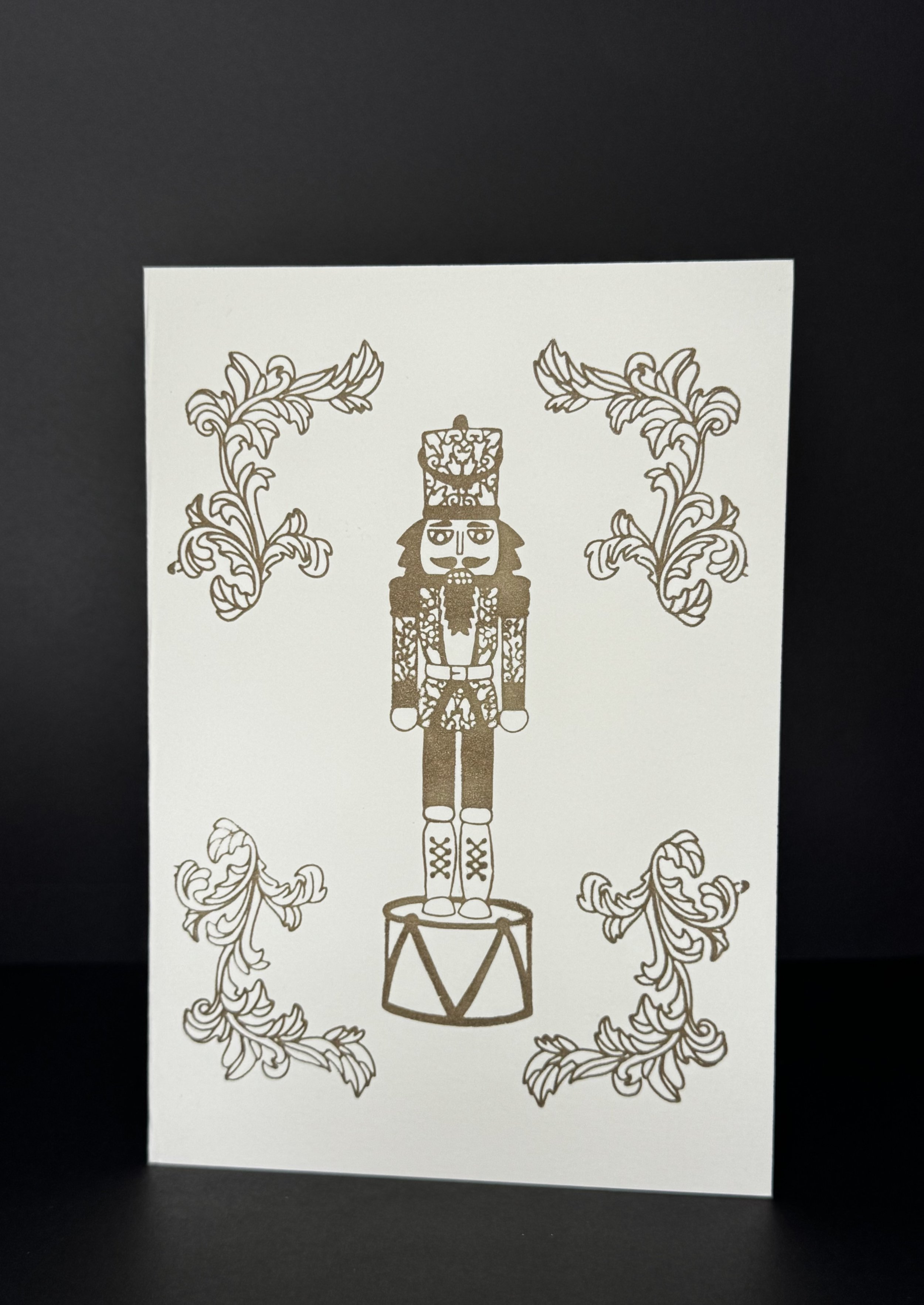 Nutcracker Christmas Card