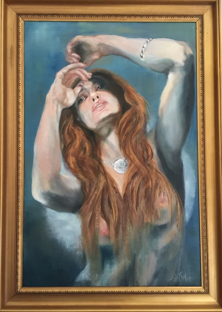 Dancing in the moonlight, 90x60, olje på lerret, innrammet. Pris på forespørsel