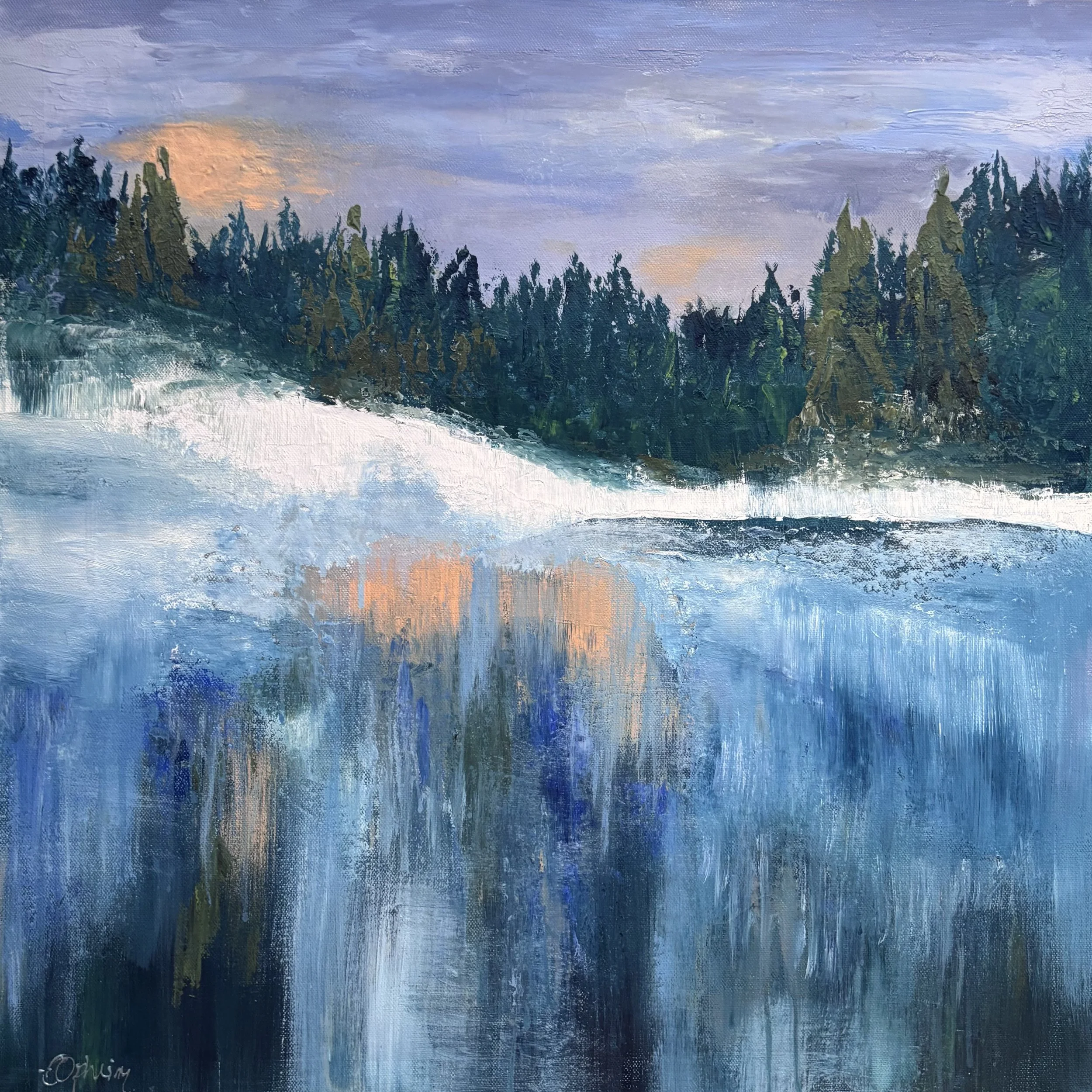 Stille Ekko 60x60 kr 6000