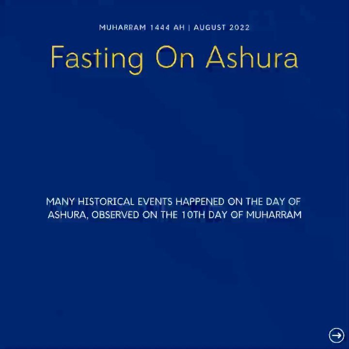 Allah gives us the opportunity to fast on the day of Ashura (10th of Muharram), with the opportunity to have all of our minor sins from the previous year forgiven. It is ideal  to fast the 9th and 10th or the 10th and 11th or, fast all three.

The Pr