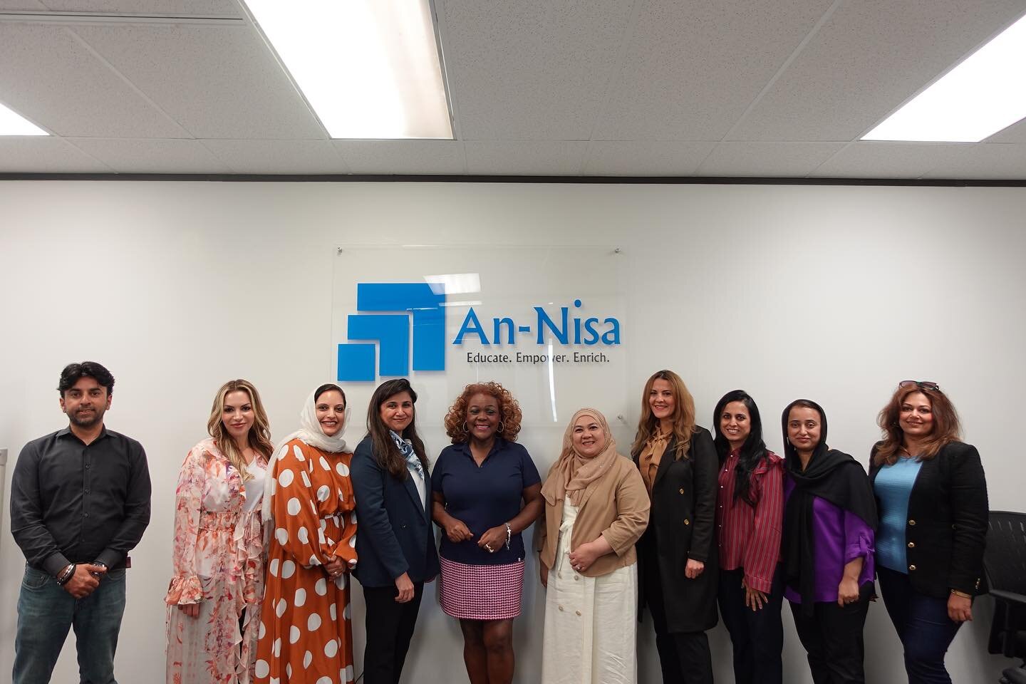 An-Nisa had the pleasure of hosting Fort Bend County Democratic Party Chairwoman, Cynthia Ginyard on Friday, March 8th! Our Directors and team members engaged in a wonderful discussion with the Chairwoman about our current efforts in the community in