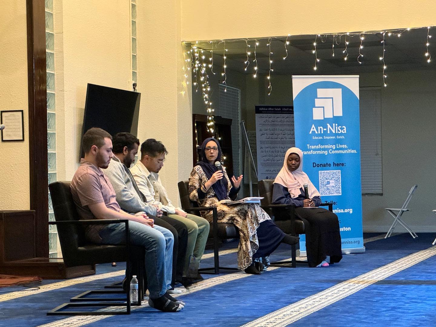 An-Nisa and Texas A&amp;M MSA partnered to offer a session, &ldquo;Navigating your Academic Journey.&rdquo; The discussion was facilitated by Fatima Sultan, LPC-S and she was joined by a diverse panel of students and graduates who shared their experi