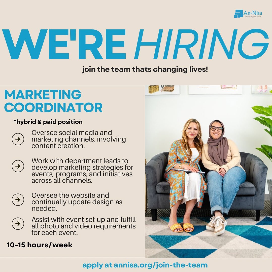 📣 We&rsquo;re hiring! Have previous experience within in marketing or want to transition to this field? Then join our team as a Marketing Coordinator!

We are looking for someone with a passion for community work, content creation, and helping us sp