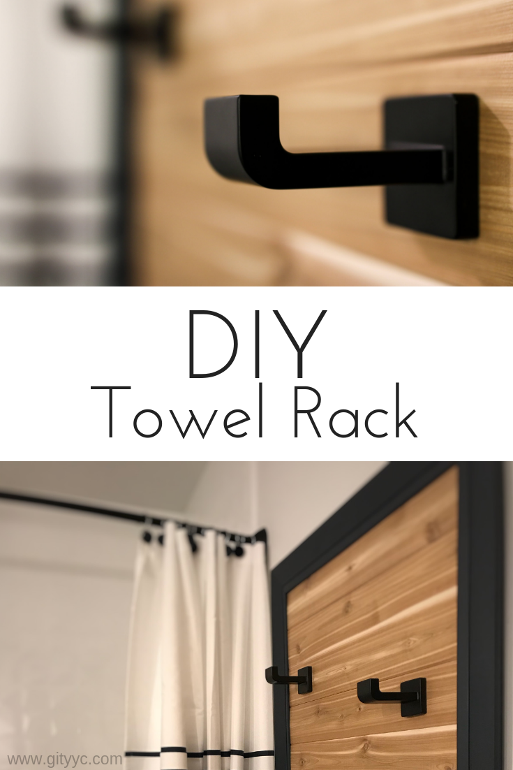 DIY Towel Rack: You too can make your own