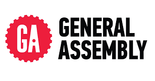 GA General Assembly logo with red gear icon and black text